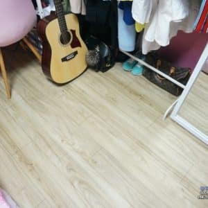 สติ๊กเกอร์ปูพืนลายไม้