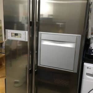 สติ๊กเกอร์ติดตู้เย็สีชาโคลแฮร์ไลน์