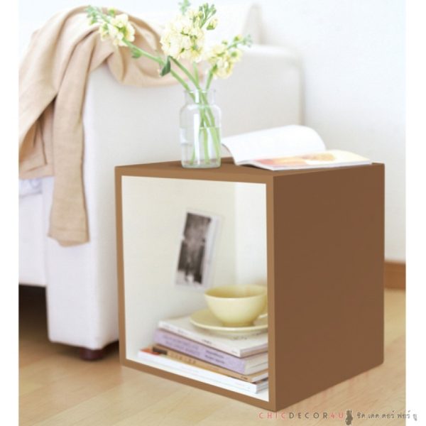 วอลไวนิลสติ๊กเกอร์สีน้ำตาลอ่อน ด้าน MJH-15 กว้าง100ซม ยาวเมตรละ