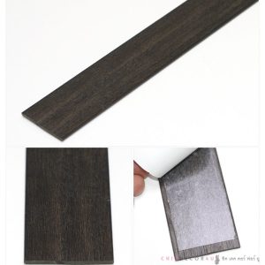 Wood Panel แผ่นไม้มีกาว สีวอลนัท WP-005 ขนาดแผ่น60ซม.x5ซม กล่องละ
