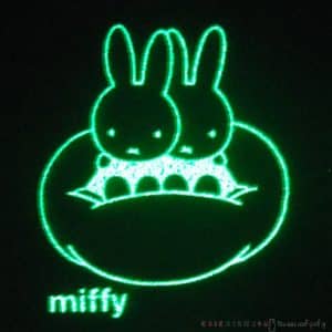 Alternative view of สติกเกอร์เรืองแสงชุดกระต่าย Miffy 4 ชิ้น (57771)