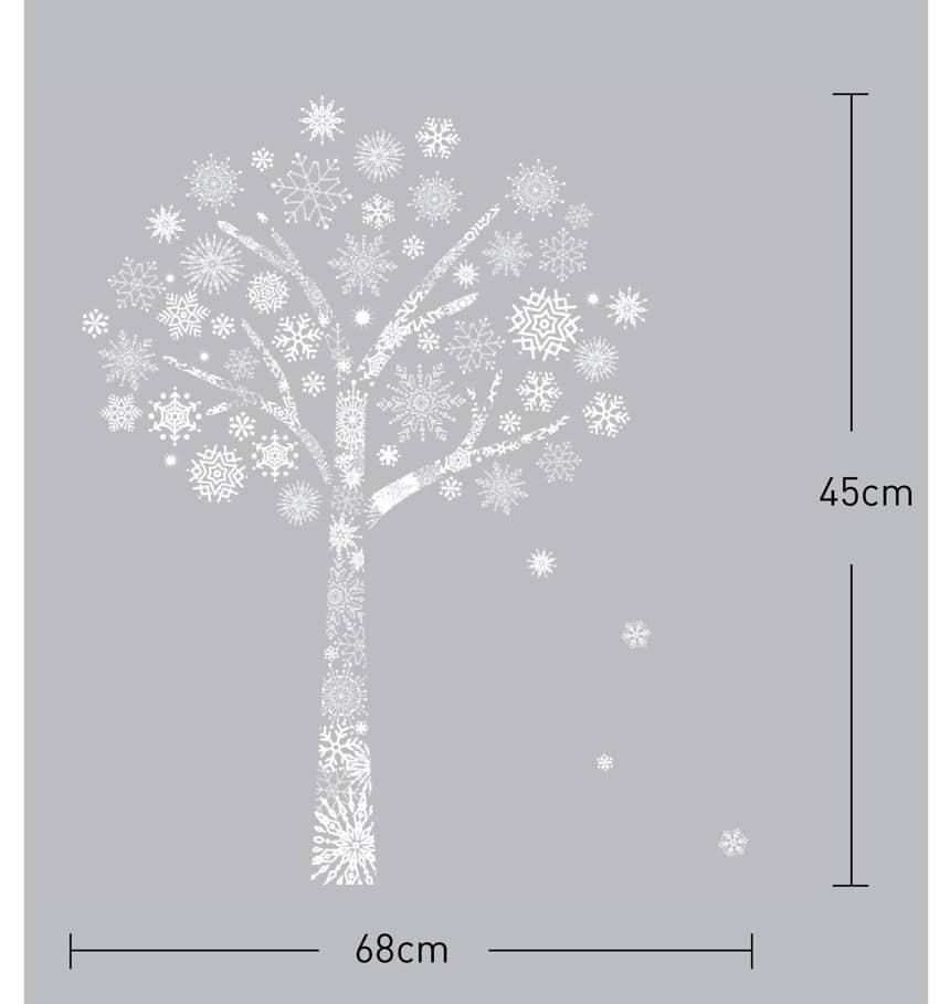 สติ๊กเกอร์คริสมาสต์ ต้นไม้คริสมาสต์ Christmas Sticker Christmas Tree PSC-61012 - Image 2