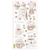 TL-17046 สติกเกอร์ติดกระเบื้อง ลายกาแฟ