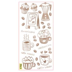 TL-17046 สติกเกอร์ติดกระเบื้อง ลายกาแฟ
