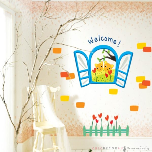 ECO-042 Welcome Cat in Window แมว