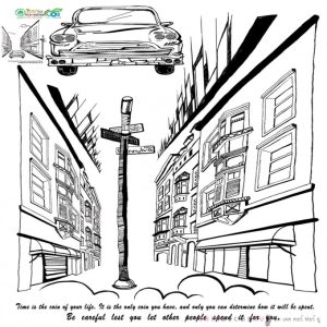 ECO-043 ภาพเขียนรถยนต์