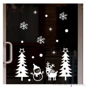 GDT-806 white snowman ต้นสน