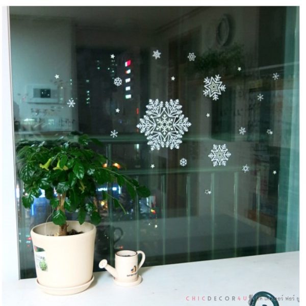 Snowflake Christmas Sticker GDT-862 (S) สติกเกอร์เกล็ดหิมะ#2