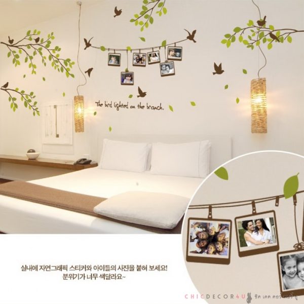 GSN-055 กรอบรูปนกบิน กว้าง 3.1 เมตร x 1 เมตร