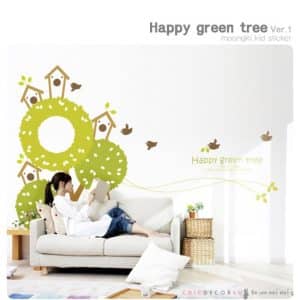 GSN-065 Happy green tree กว้าง 2.10 เมตร x สูง 1.80 เมตร