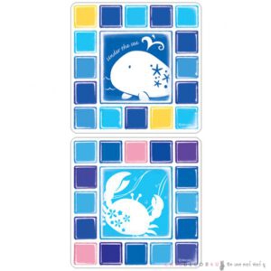 NS-24 สติ๊กเกอร์กันลื่นวาฬน้อย