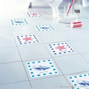 NSS-01 สติ๊กเกอร์กันลื่นหอยทะเล