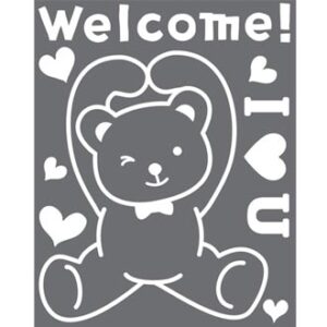 SGWST-30 หมีไอเลิฟยู สีขาว