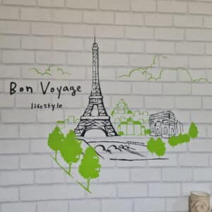 สติกเกอร์ไดคัทลายหอไอเฟล