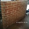 สติ๊กเกอร์ลายอิฐสีน้ำตาล สติ๊กเกอร์อิฐลอฟท์ติดความสูง 100ซม