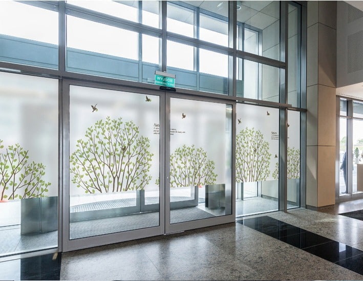 สติ๊กเกอร์ฝ้าใบไม้ยอดไม้ รุ่น BSC-193 In the forest กว้าง 180 X สูง 120 ซม - Image 4