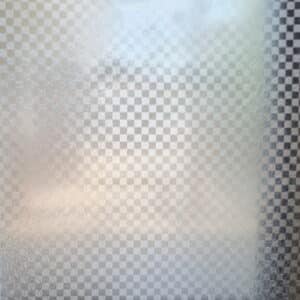 สูญญากาศฝ้าลายตารางหมากรุก รุ่น J081 กว้าง 120 ซม ความยาว 1 เมตร