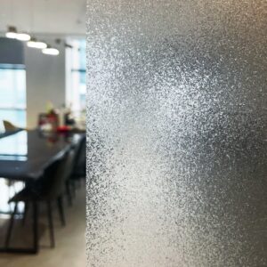 สูญญากาศฝ้าลายเกล็ดน้ำแข็ง รุ่น J086 กว้าง 120 ซม ความยาว 1 เมตร