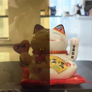 Alternative view of ฟิล์มใสสีชา ฟิล์มติดกระจกสีชา รุ่น CL-TEA หน้ากว้าง 152 ซม. ราคาเมตรละ